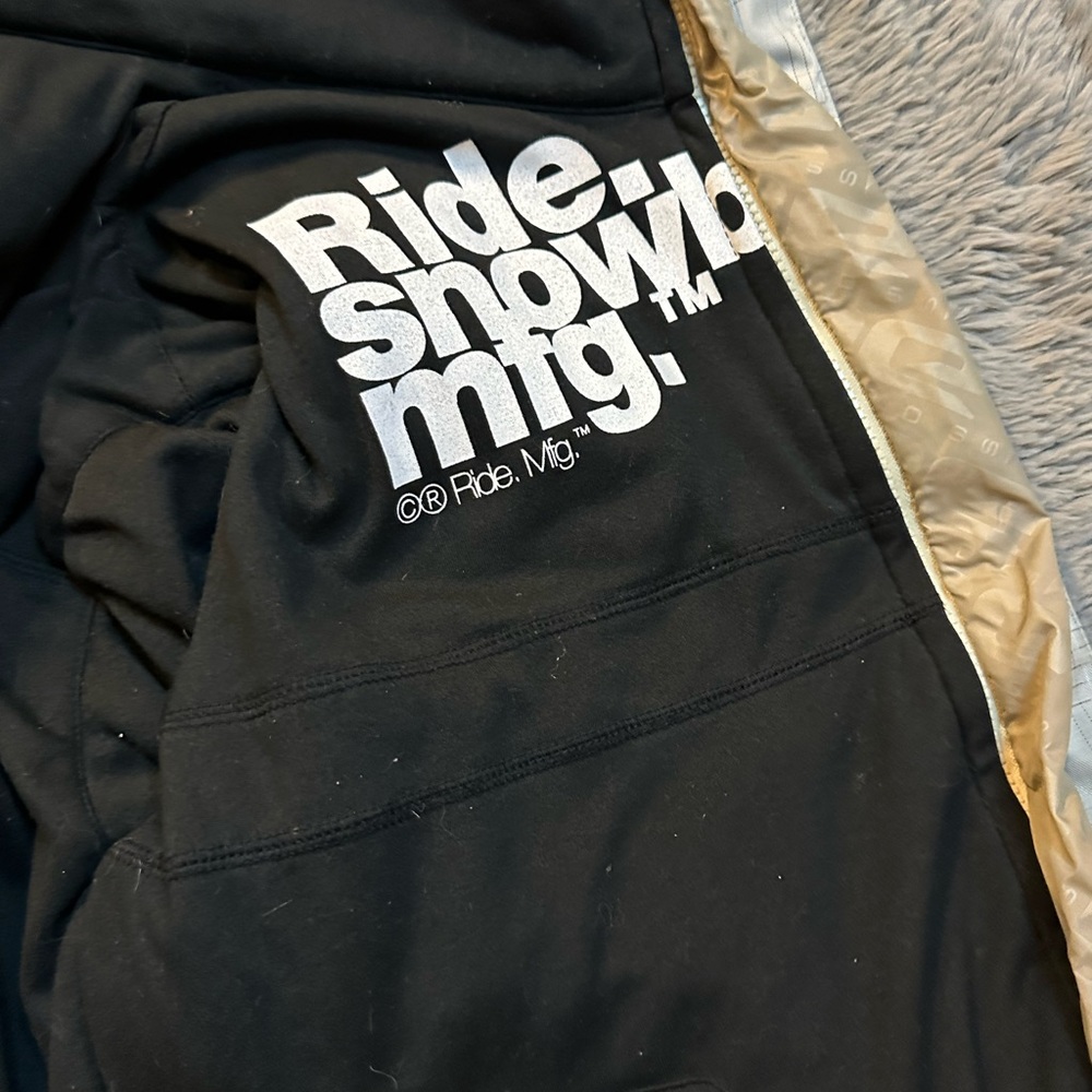 Ride Snowboarding Jacket Cell Series Cell 5 Men's Snowboarding Dual Layer Medium - Picture 6 of 11